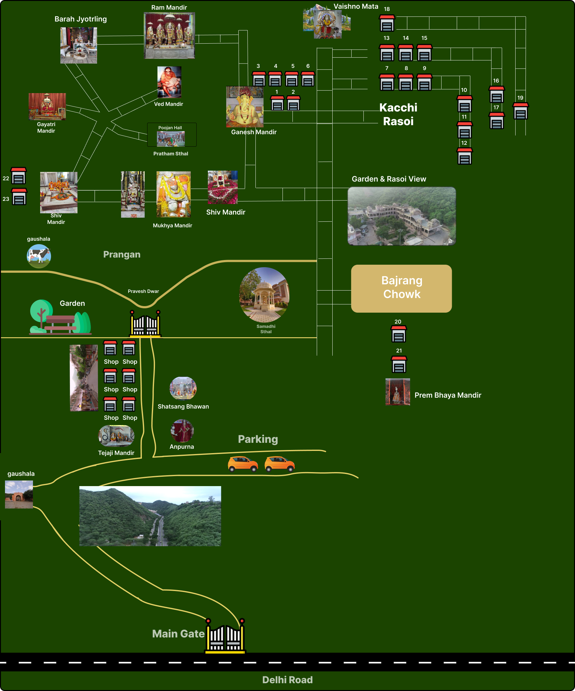 kholekehanumanji map